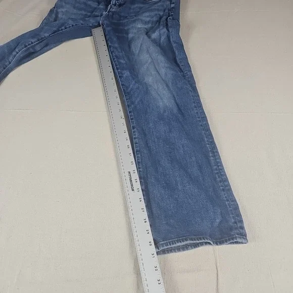American Eagle Jeans Men 36x32 Original Boot Cut Next Level Airflex Stretch Blue - Picture 8 of 12